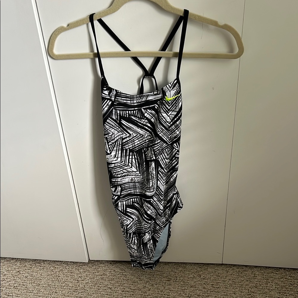 Nike open back swim suit